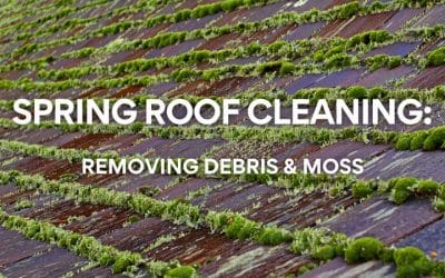 Spring Roof Cleaning: Removing Debris and Moss